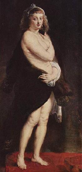 Peter Paul Rubens Portrait of Helene Fourment